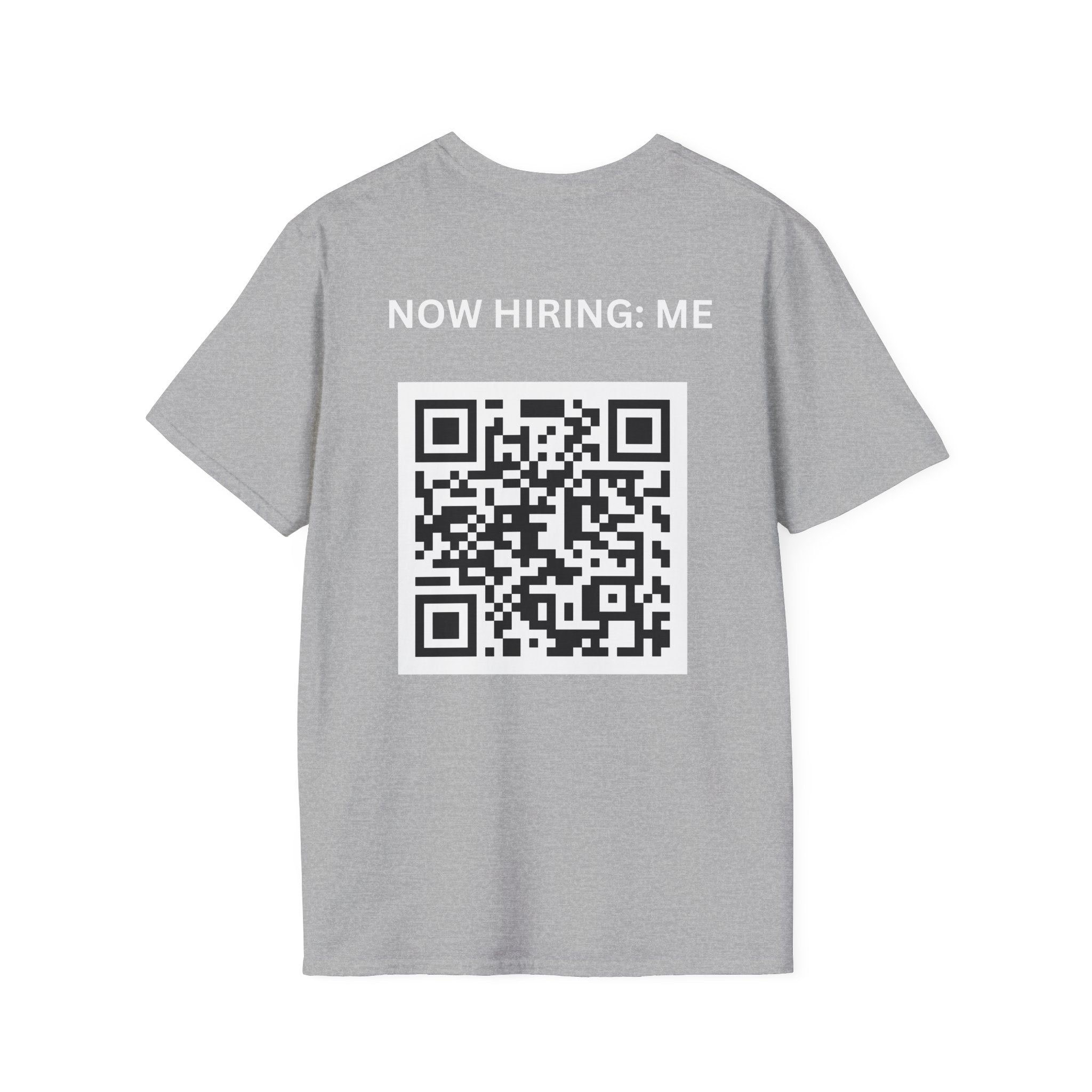 Custom QR Code Printed Tee