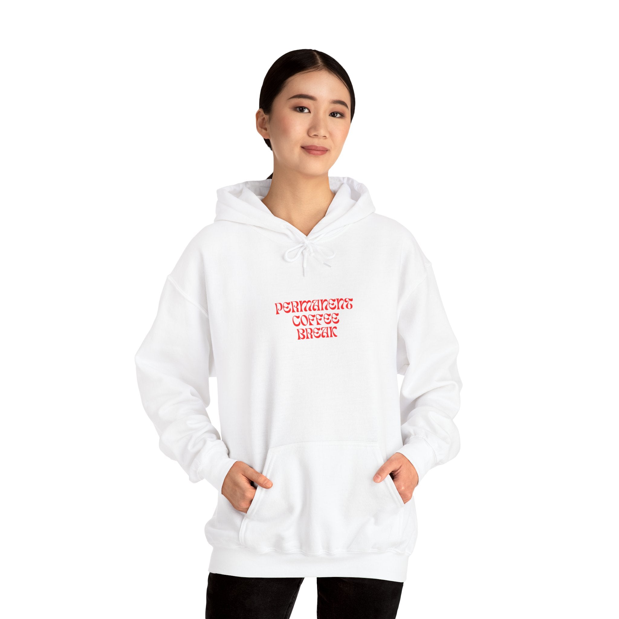 Permanent Coffee Break Printed Unisex Hoodie