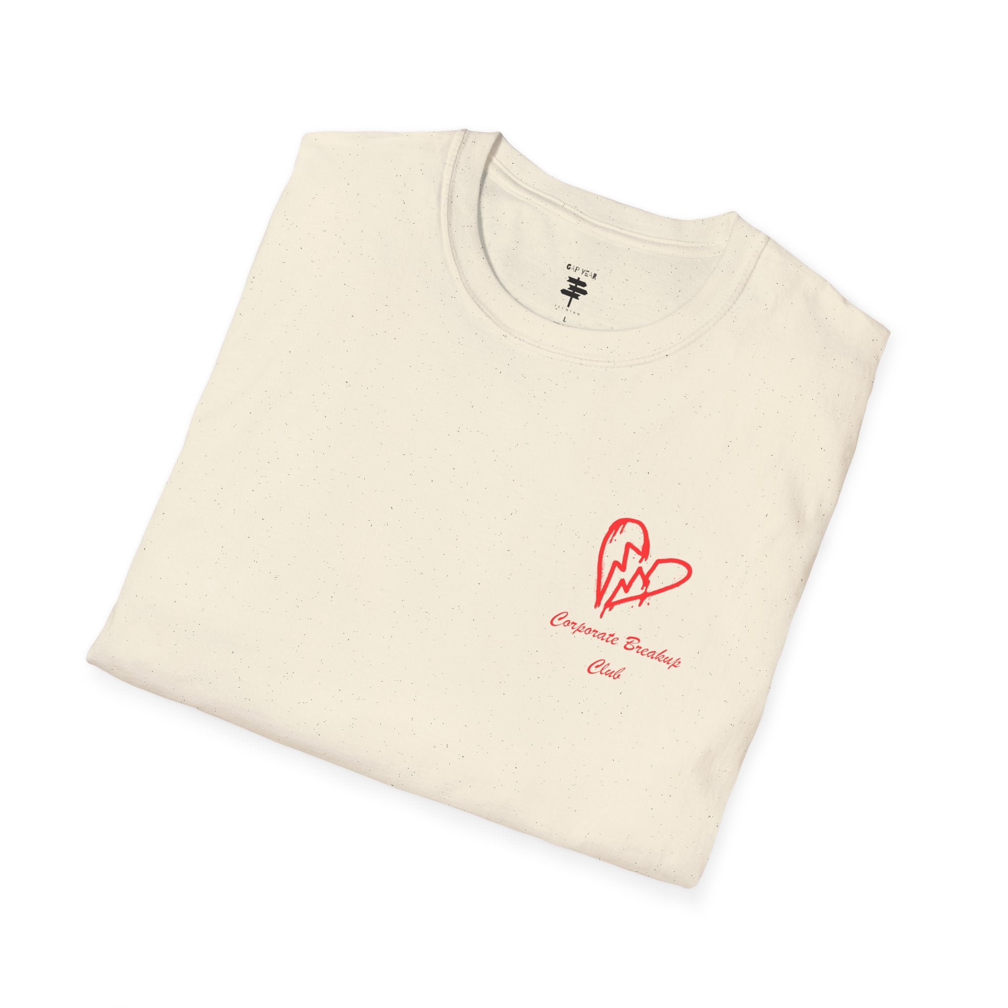 Corporate Breakup Club Printed Tee