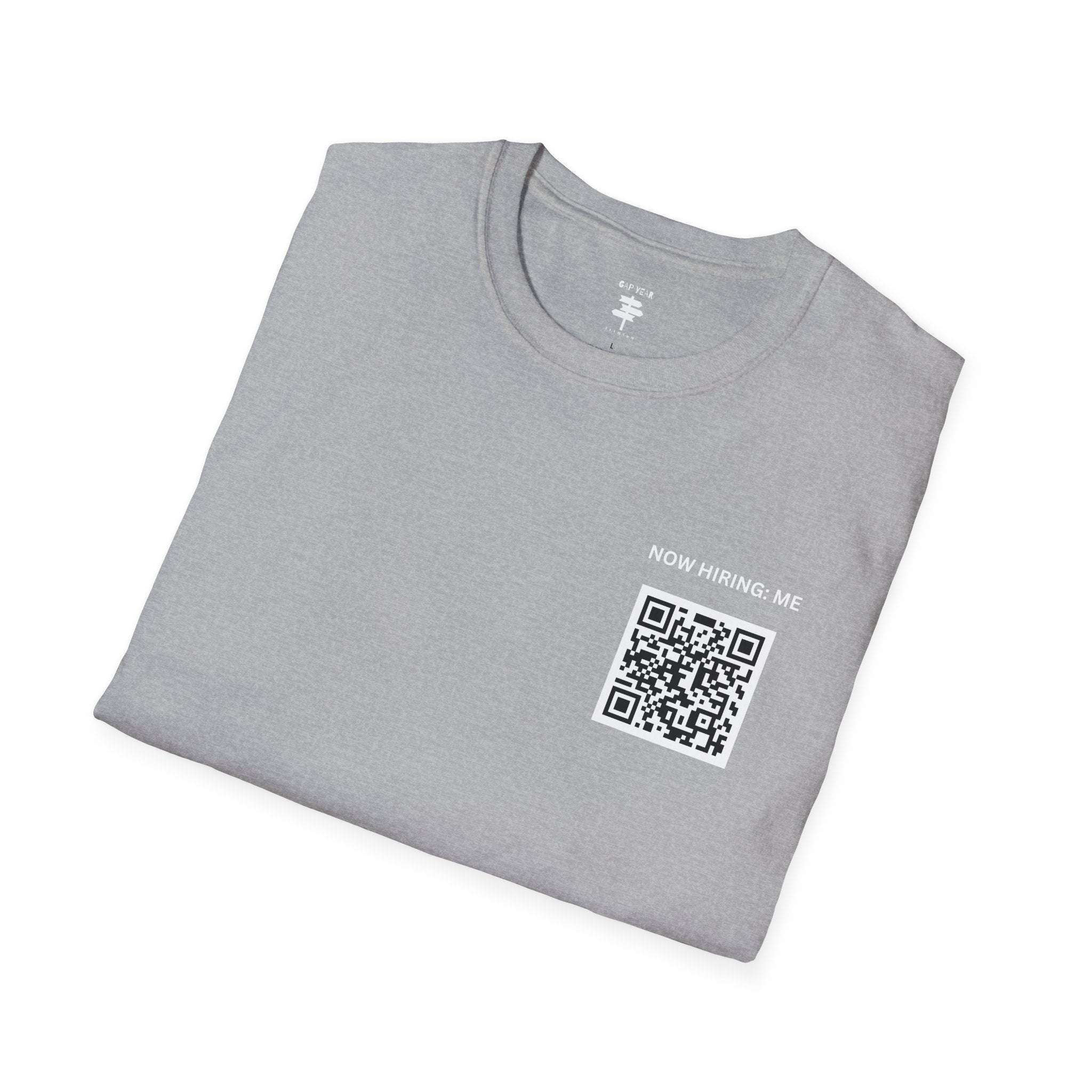 Custom QR Code Printed Tee