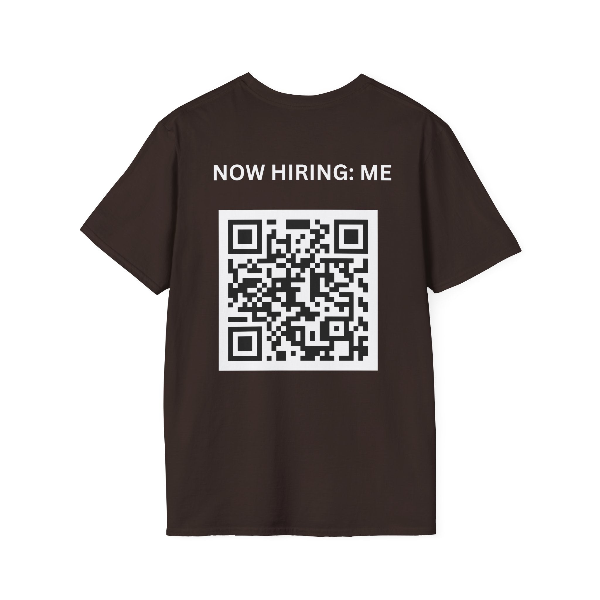 Custom QR Code Printed Tee