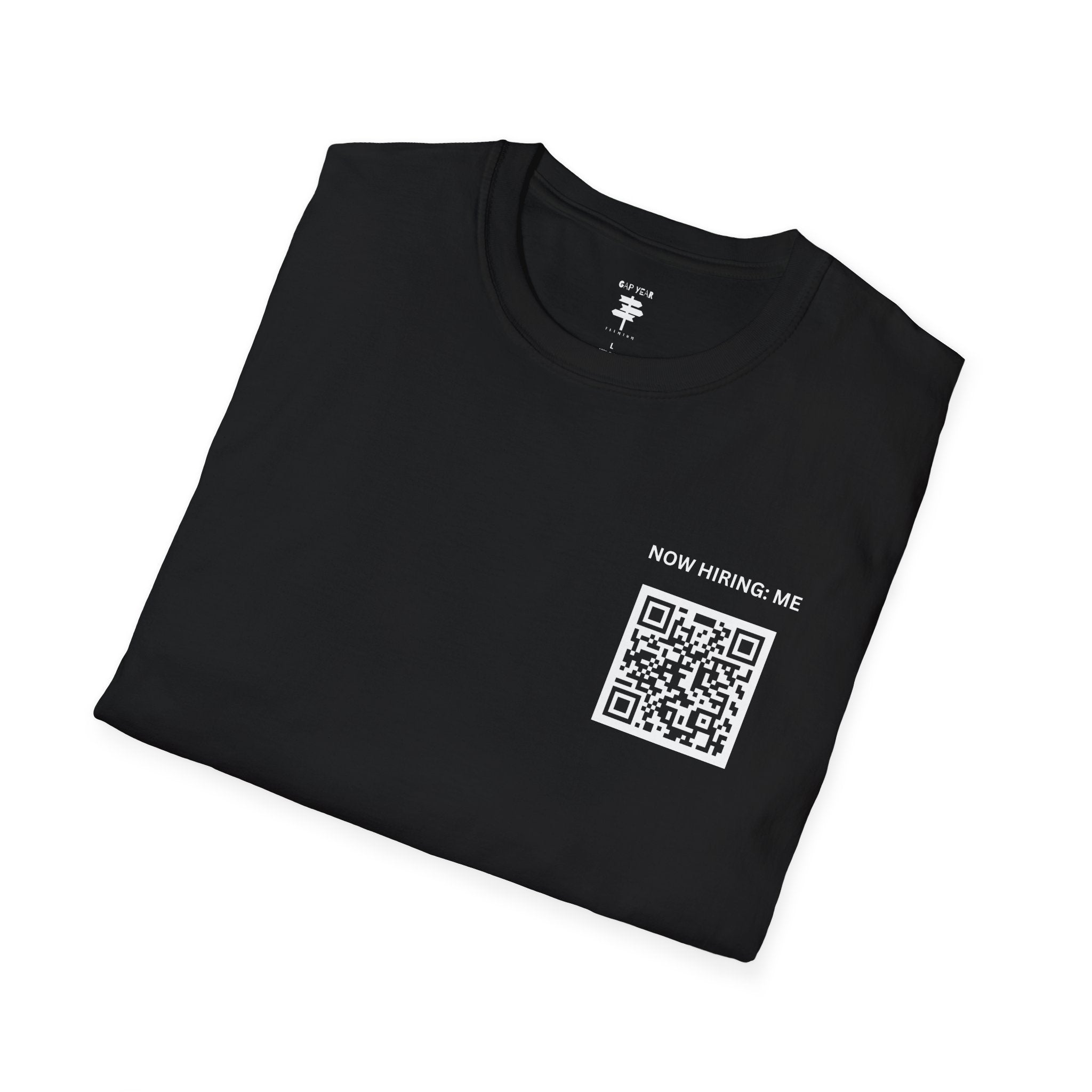 Custom QR Code Printed Tee