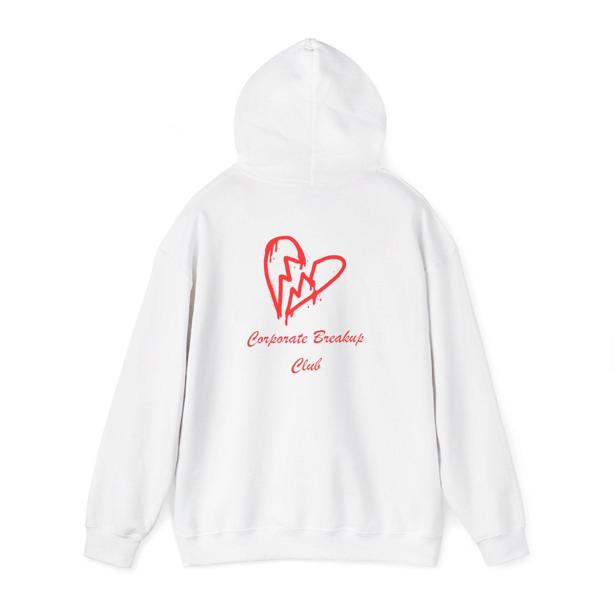 Corporate Breakup Club Printed Unisex Hoodie