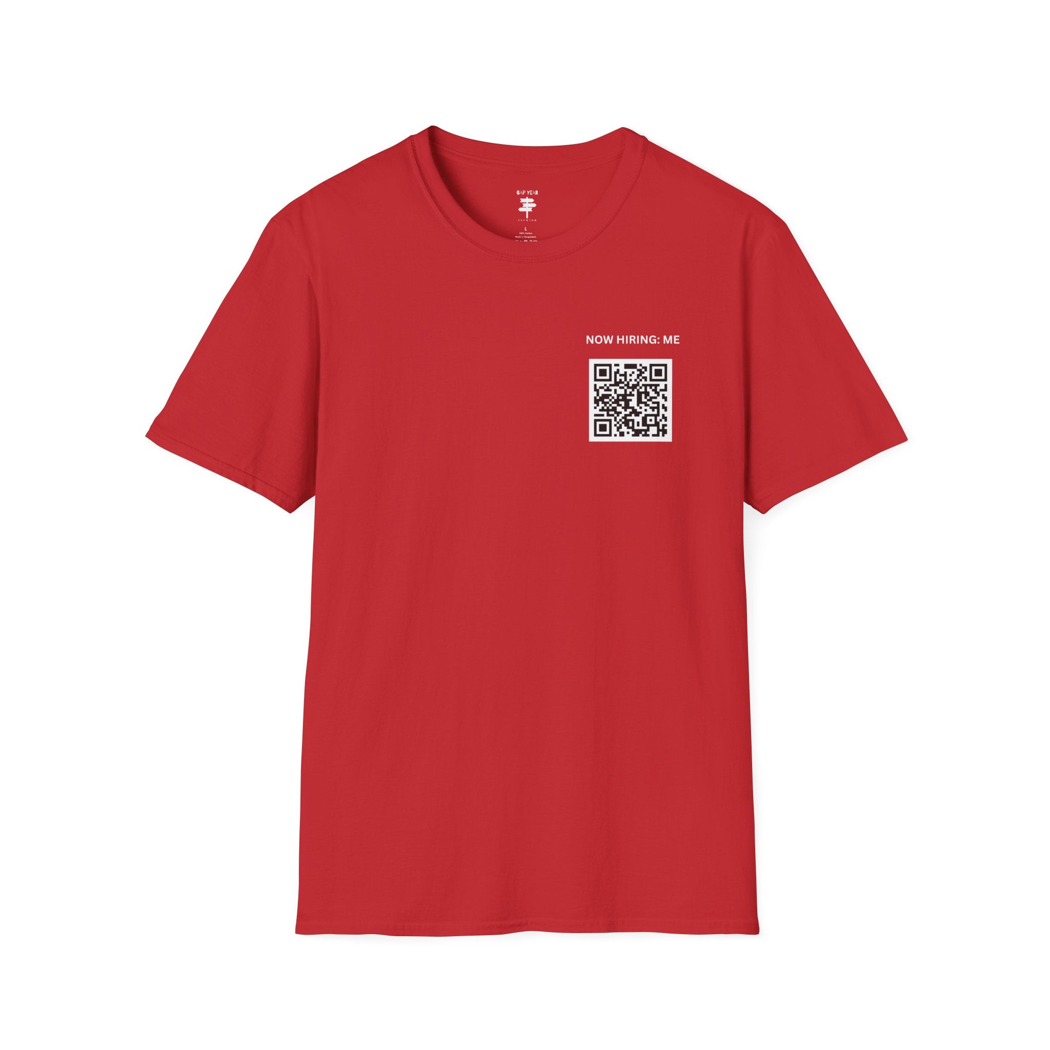 Custom QR Code Printed Tee