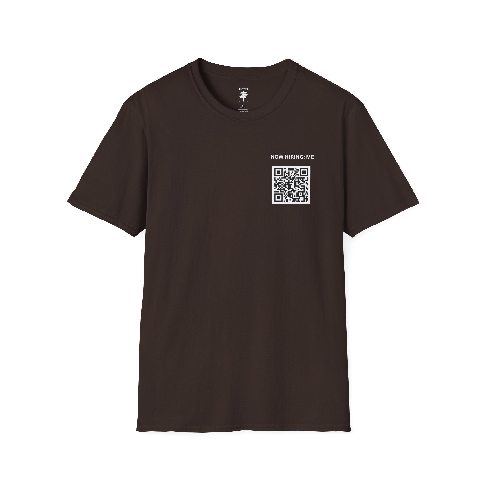 Custom QR Code Printed Tee