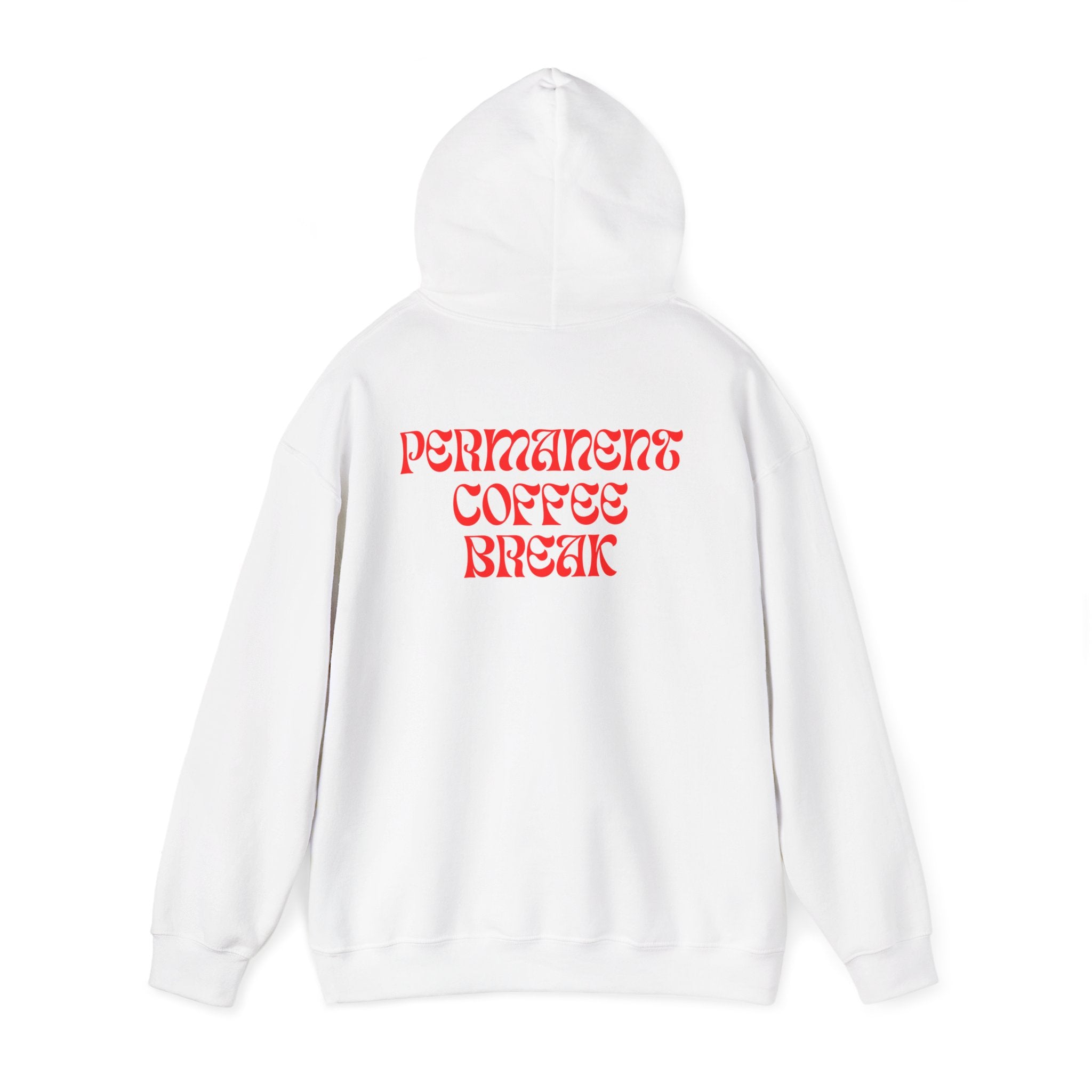 Permanent Coffee Break Printed Unisex Hoodie