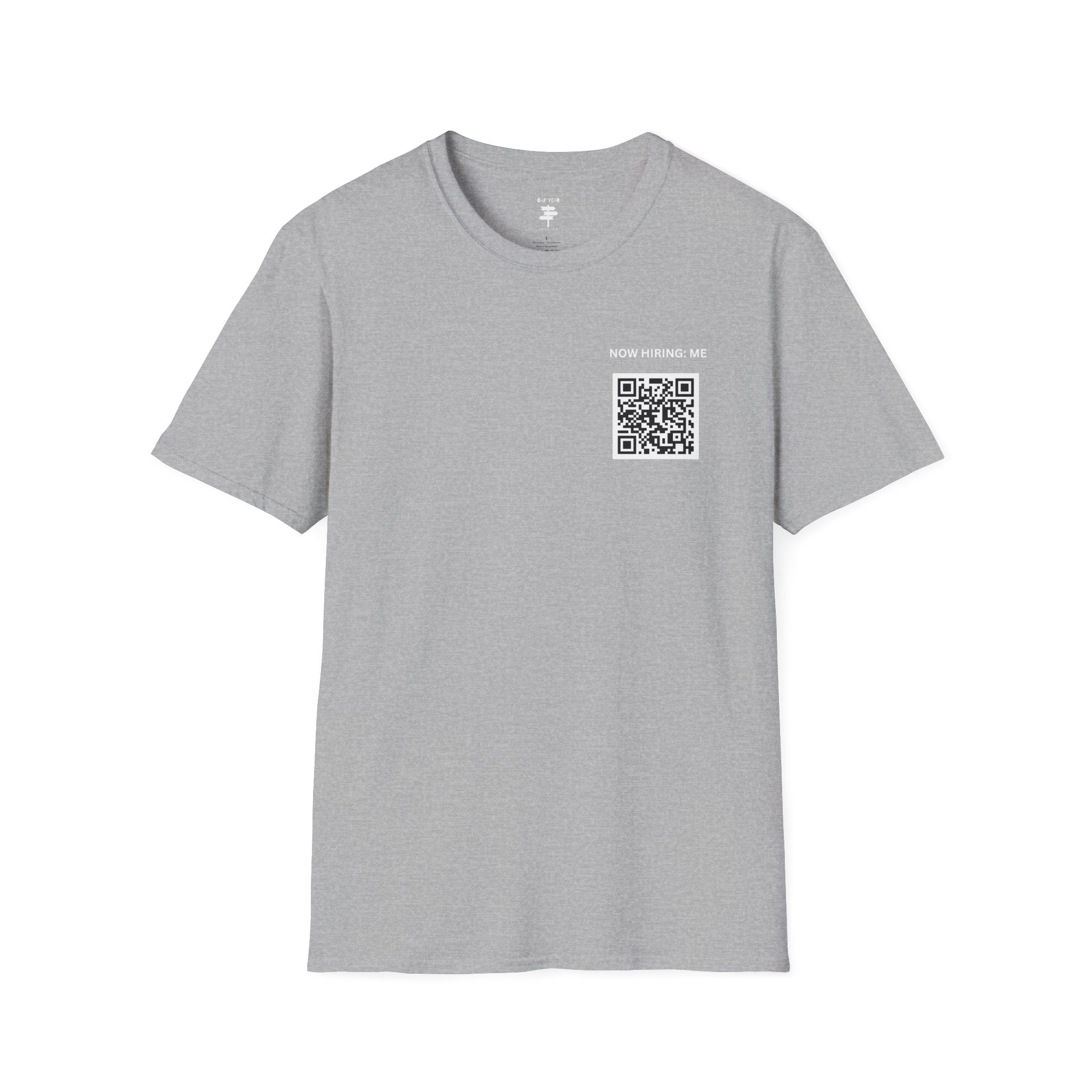 Custom QR Code Printed Tee