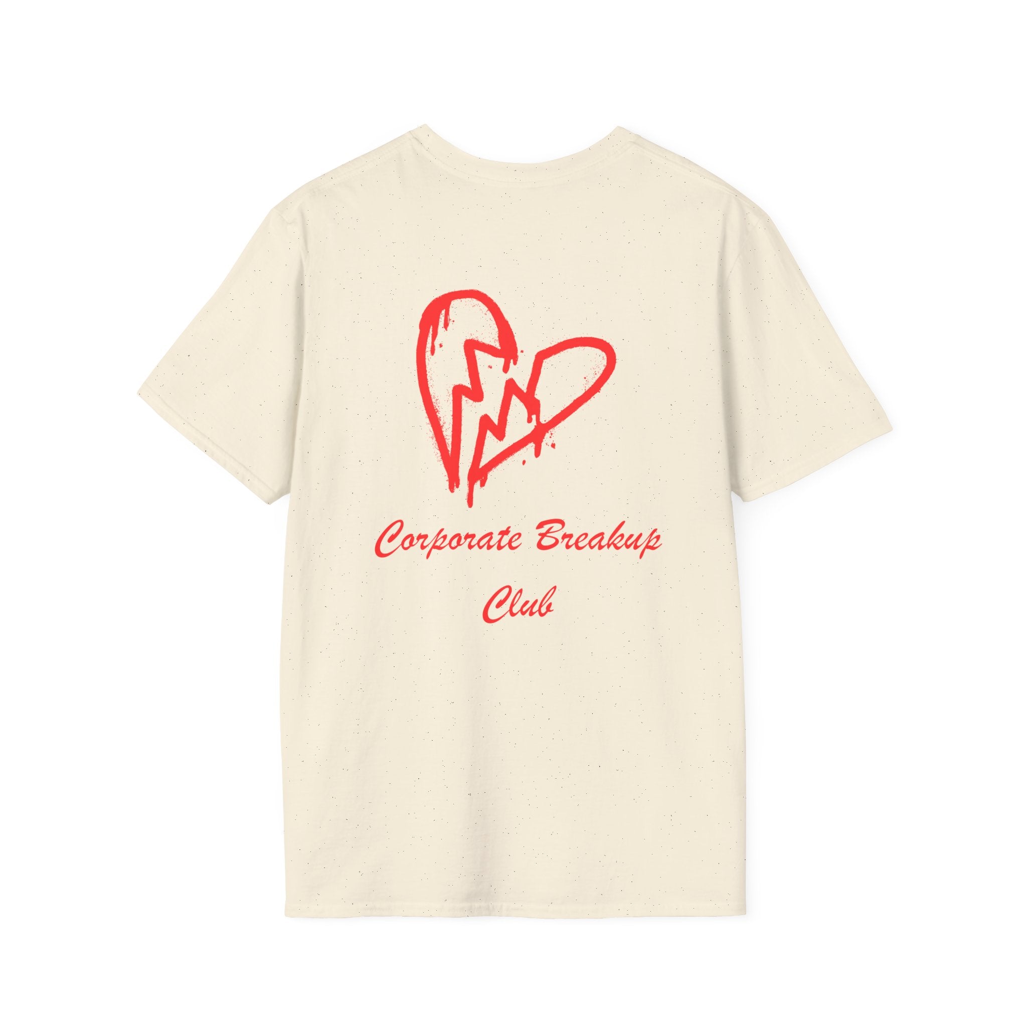 Corporate Breakup Club Printed Tee
