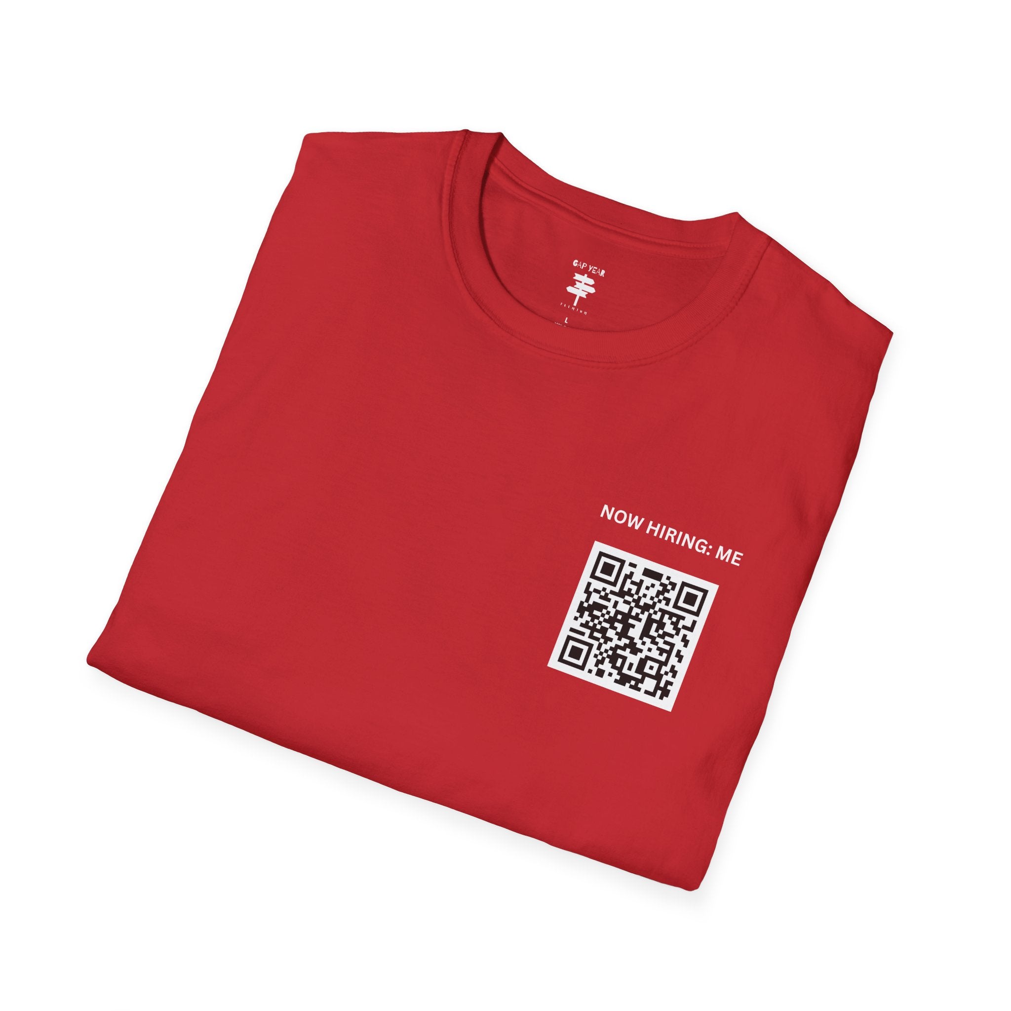 Custom QR Code Printed Tee