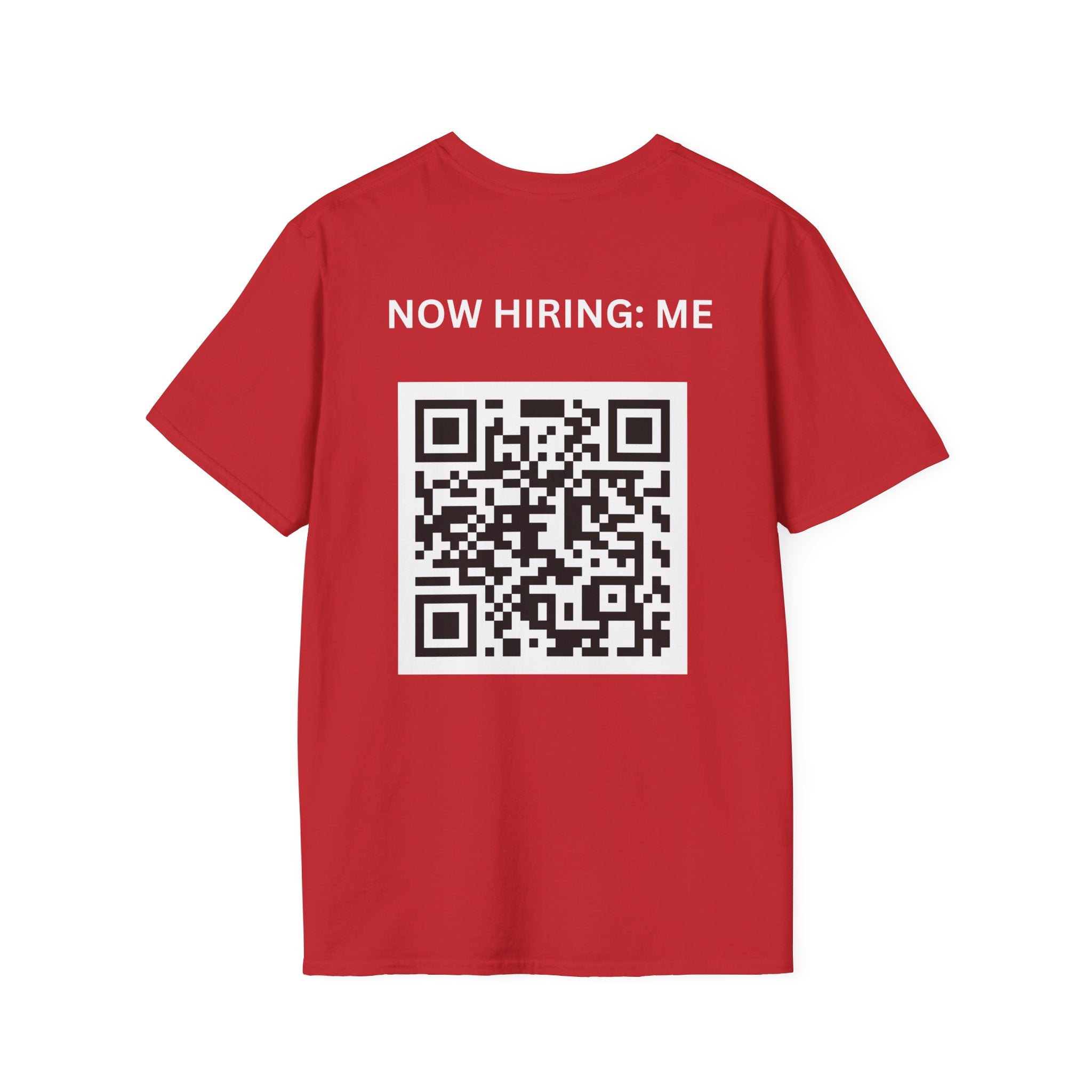 Custom QR Code Printed Tee