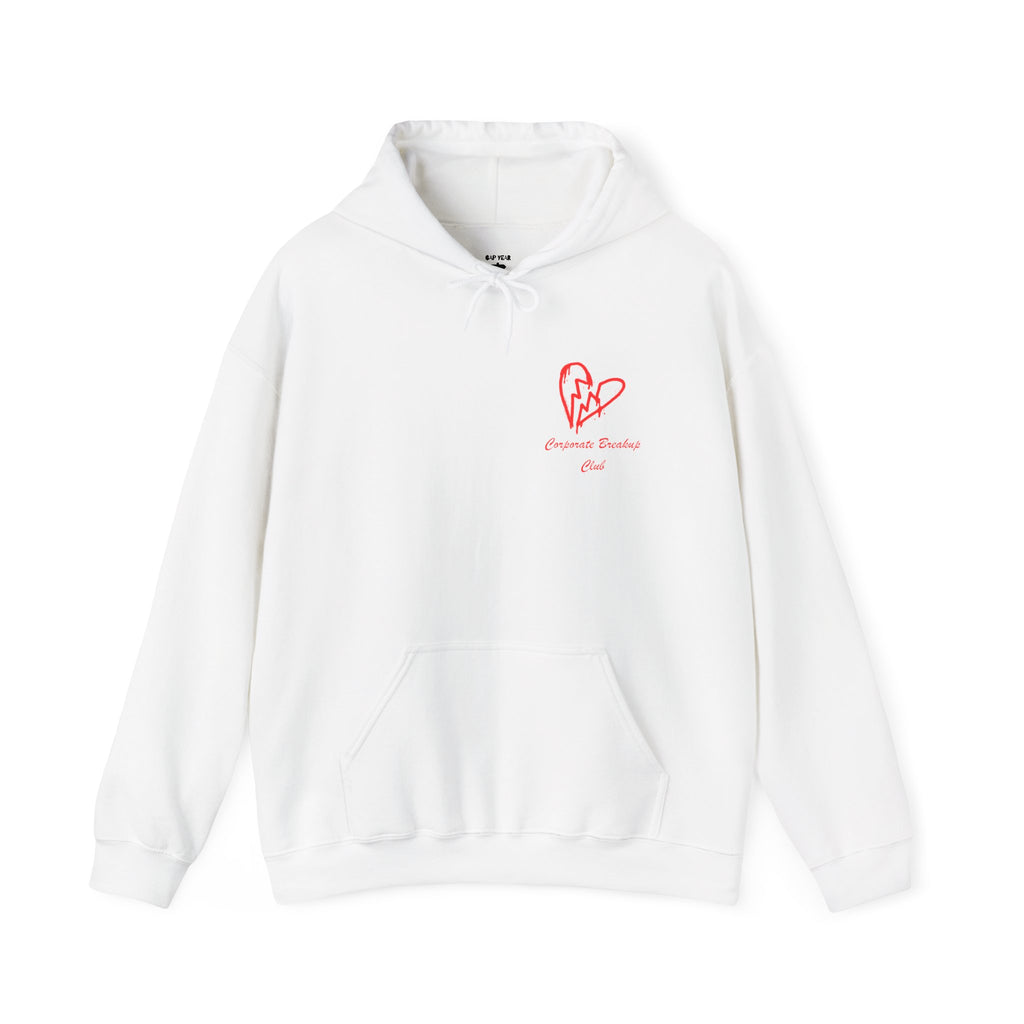 Corporate Breakup Club Printed Unisex Hoodie