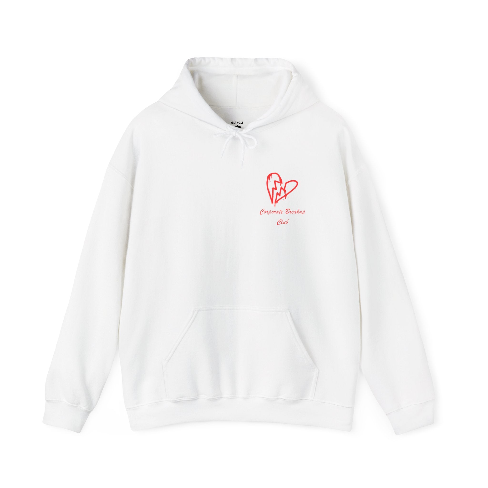 Corporate Breakup Club Printed Unisex Hoodie