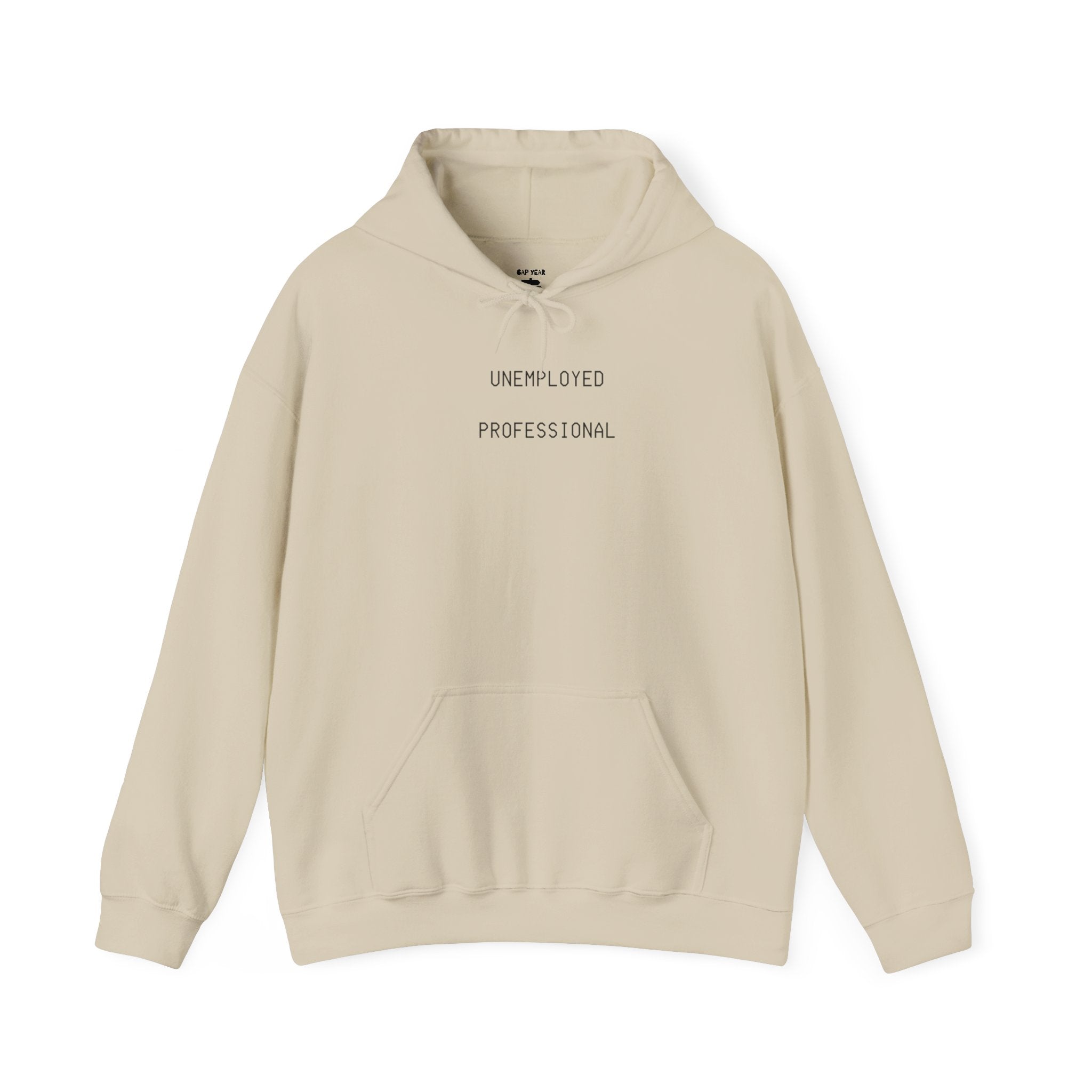 Unemployed Professional Printed Unisex Hoodie
