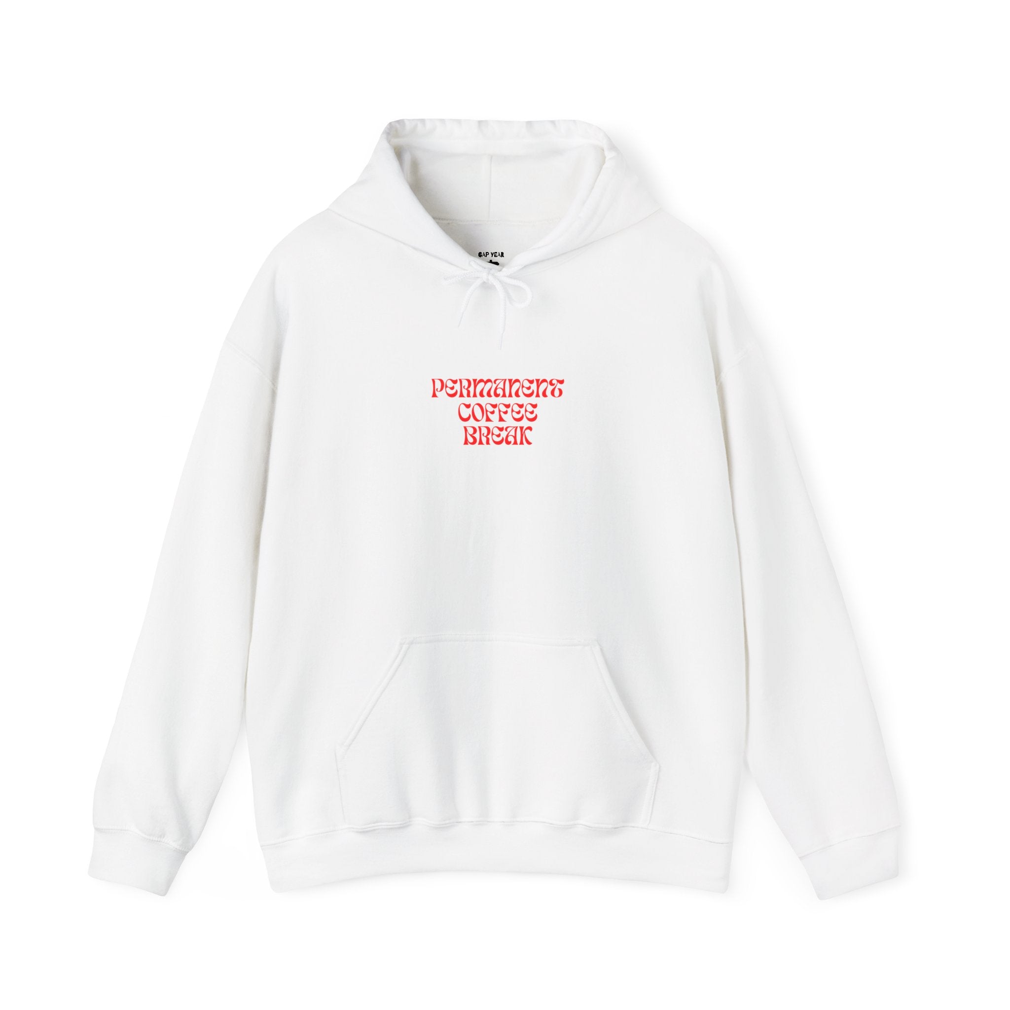Permanent Coffee Break Printed Unisex Hoodie