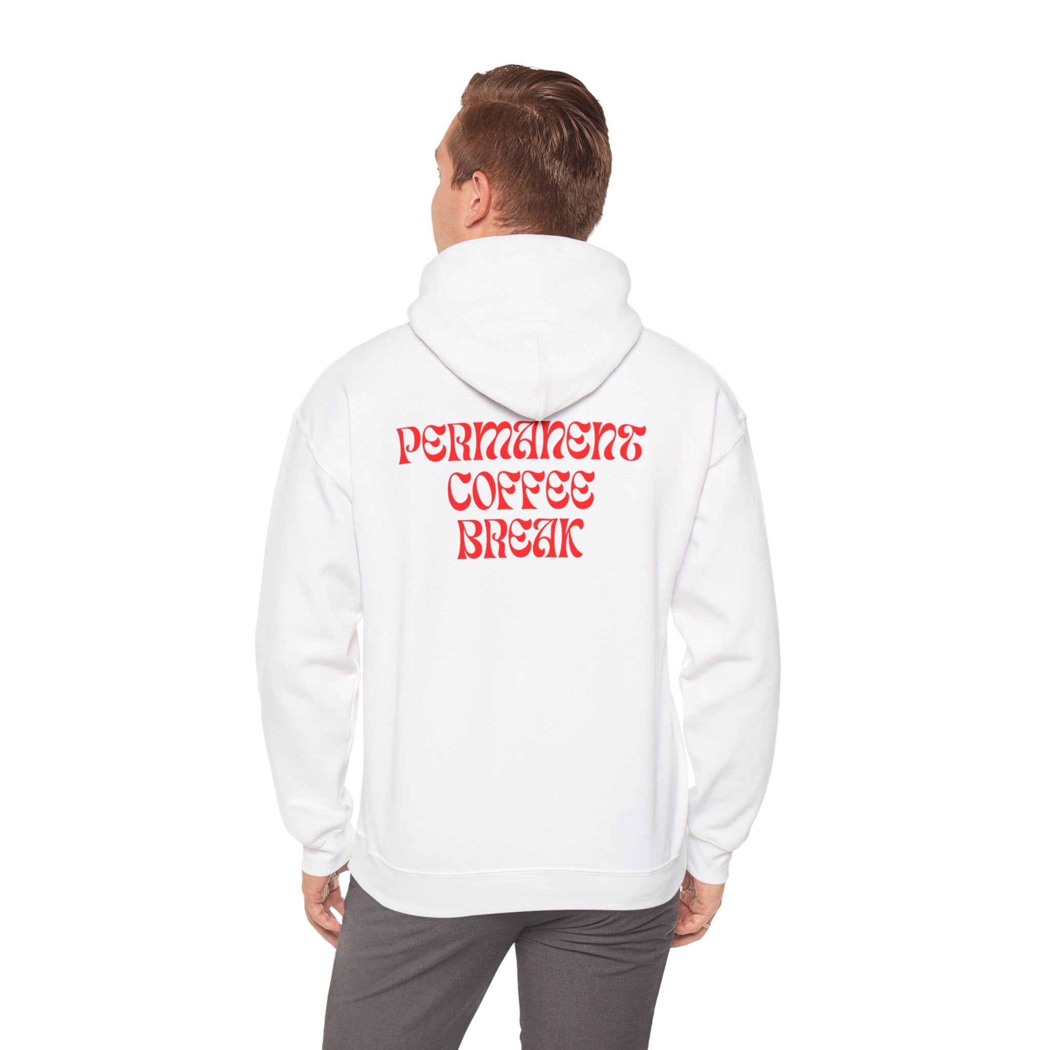 Permanent Coffee Break Printed Unisex Hoodie