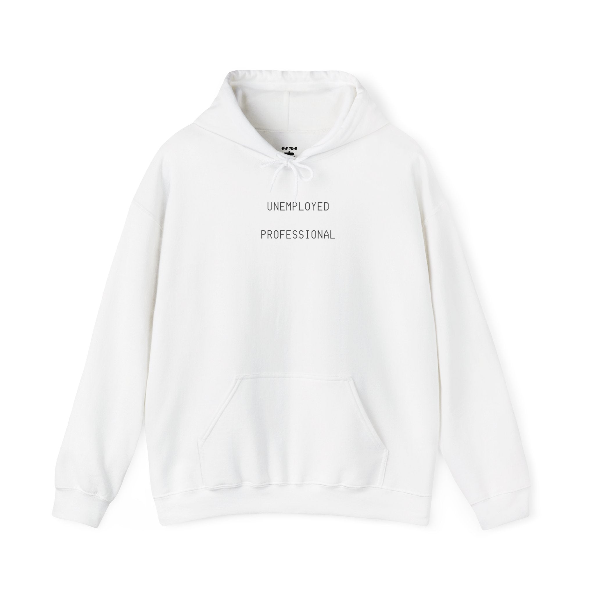 Unemployed Professional Printed Unisex Hoodie
