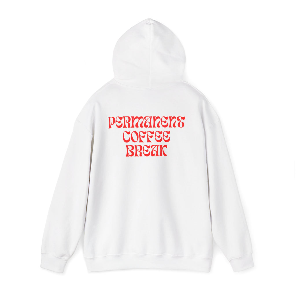 Permanent Coffee Break Printed Unisex Hoodie